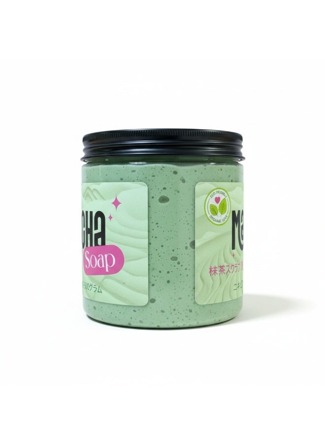 Dazy Matcha Creamy Soap 500g – Deep Cleansing & Skin Brightening with Green Tea Extract - Image 4